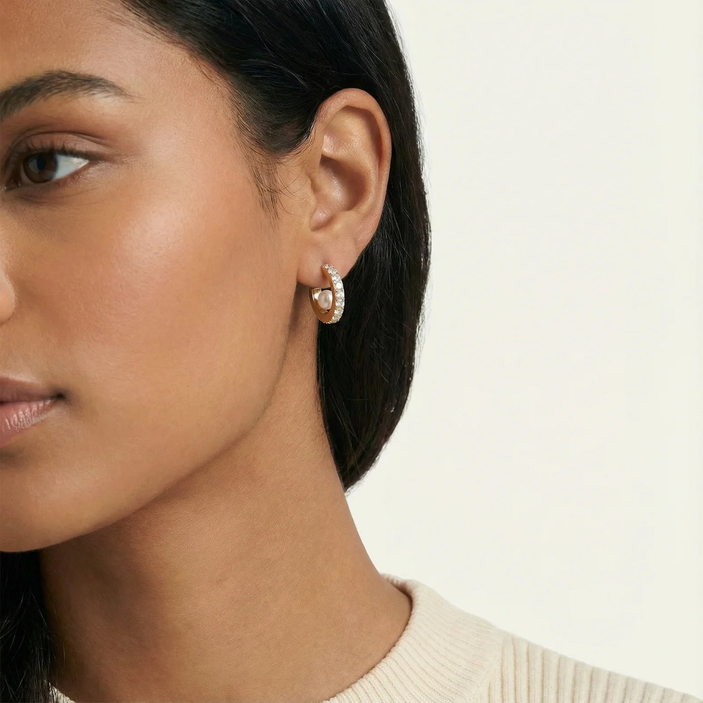 Crystal Pearl Ohrringe